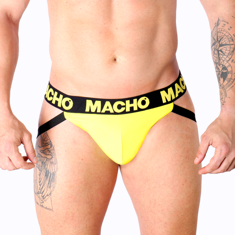 Jockstrap Mx25a Jock Elasthan Gelb S