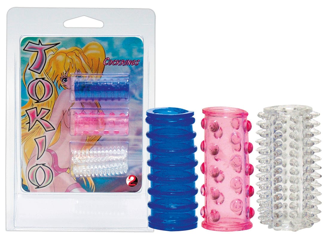 Penismanschette 3er Set Tokio