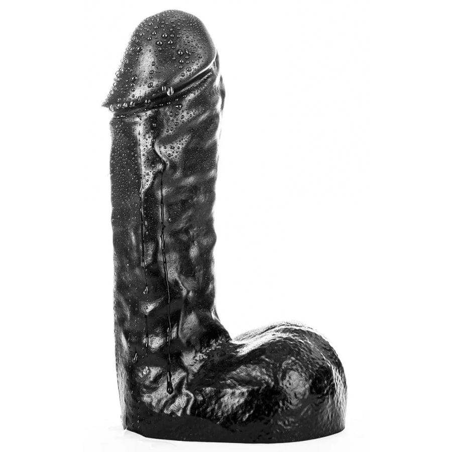 All Black Dildo Feuerwehrmann 24,5 x 6 cm