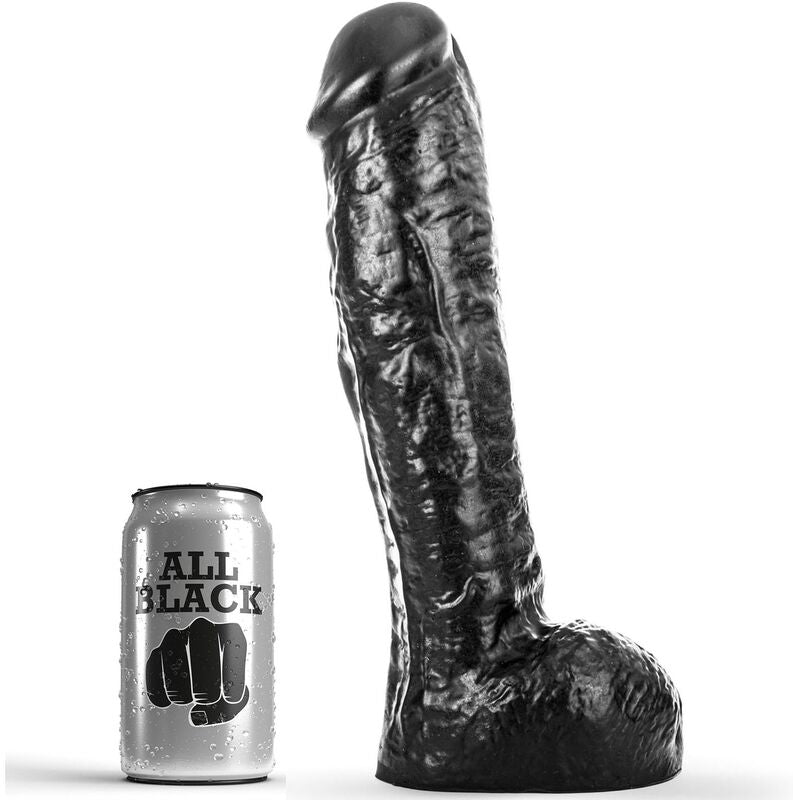 Dildo realistischer Dong Schwarz 15 x 6 cm