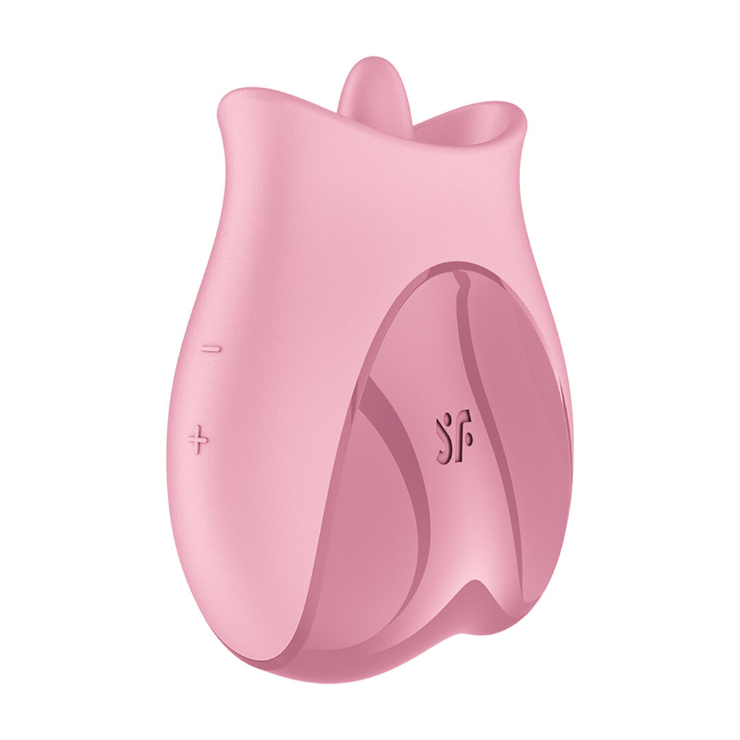 Auflegevibrator Satisfyer Tongue mit flatternder Zunge Rosa