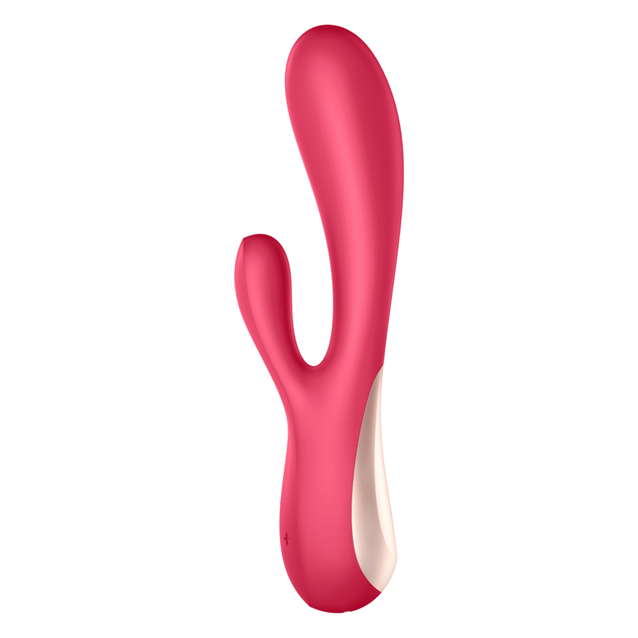 Vibrator Mono Flex biegsam mit App Rot
