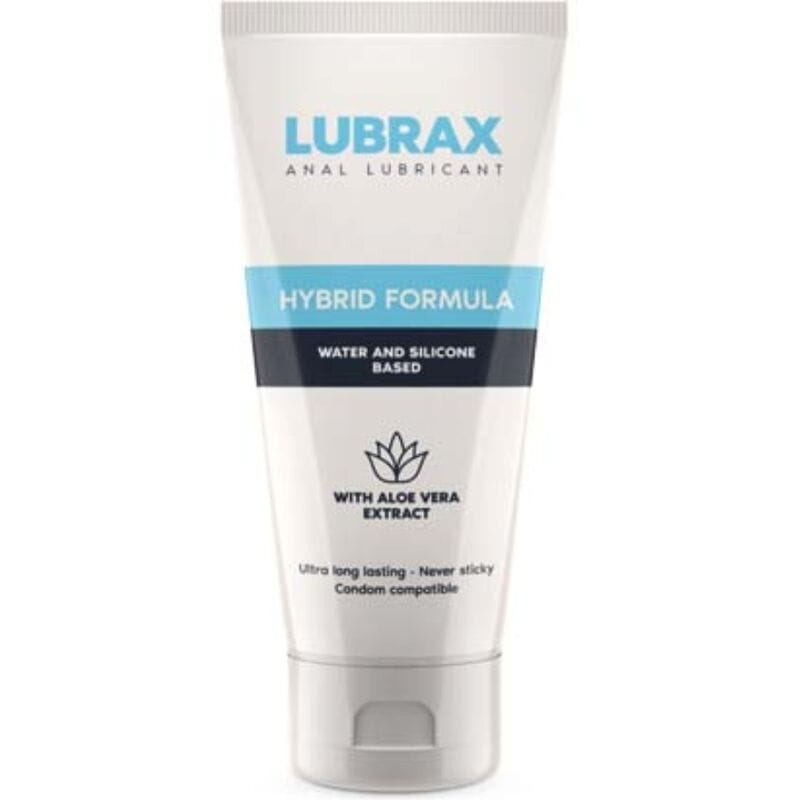 Anal-Gleitgel Lubrax auf Hybridbasis mit Aloe Vera 100 ml