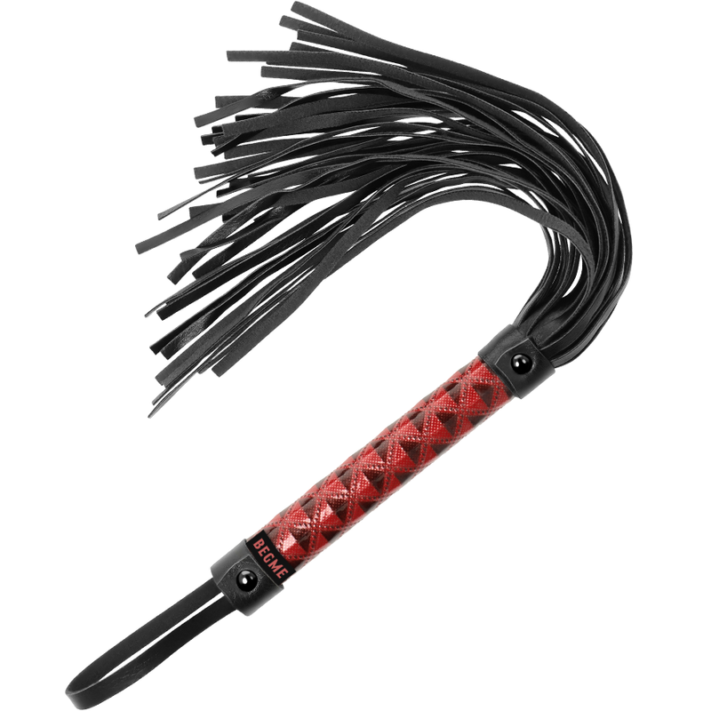 Strap-on Scandal Set Ouvert Rot und Schwarz S/M 12,75 x 3,3 cm