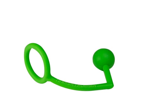 Analschloss mit Penisring grün