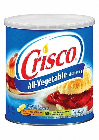 Analbutter Crisco Pflanzenfett 1360 g