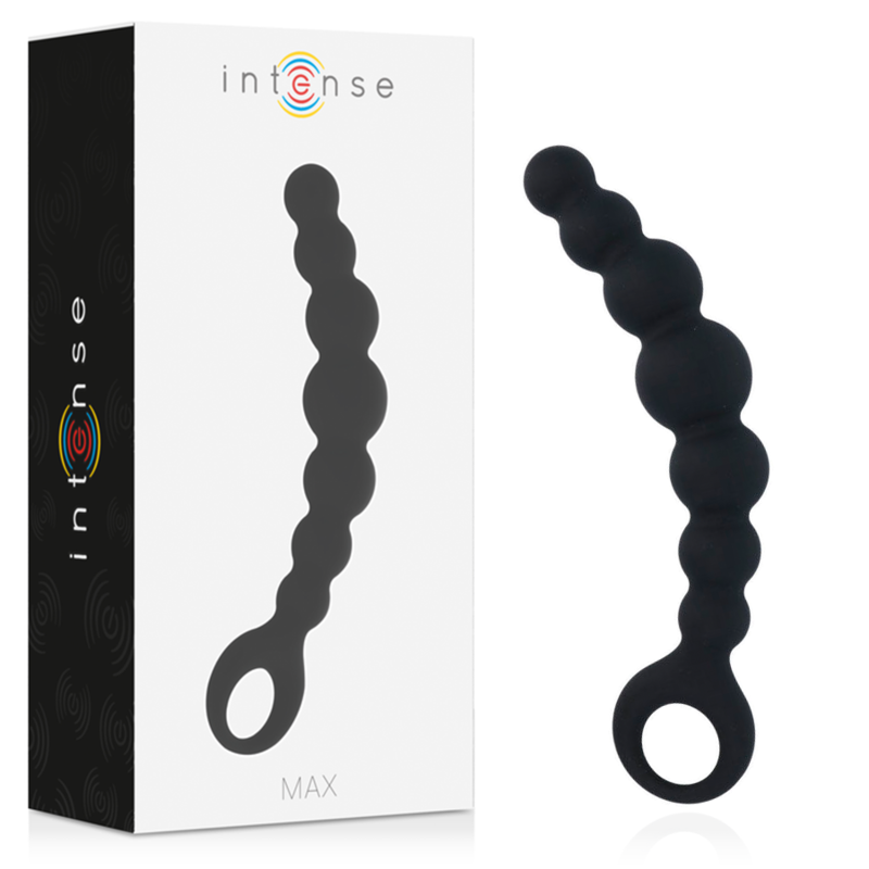 Analkette Max Schwarz 18,5 x 3,3 cm
