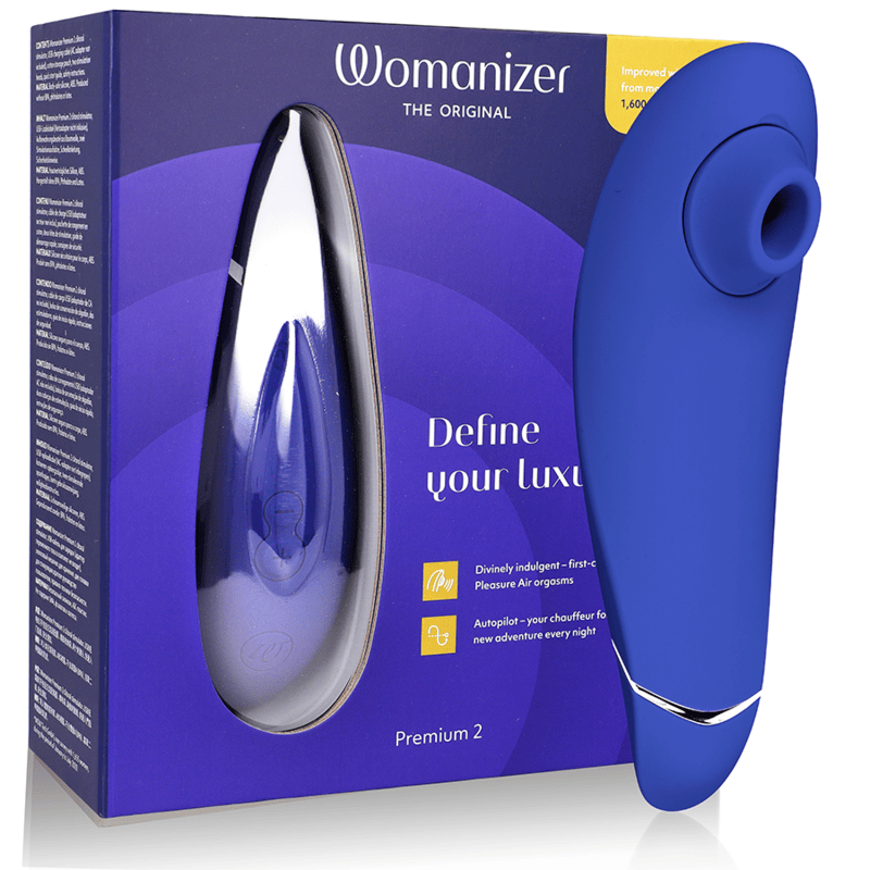 Premium 2 Klitorisstimulator Blaubeere