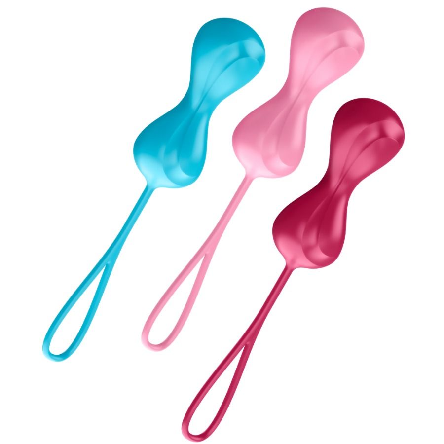 Liebeskugeln Satisfyer Power Balls Trainingsset drei Stück