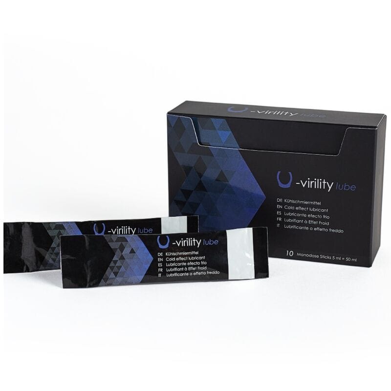 U-Virility Gleitgel mit Kälteeffekt  10 x 5 ml