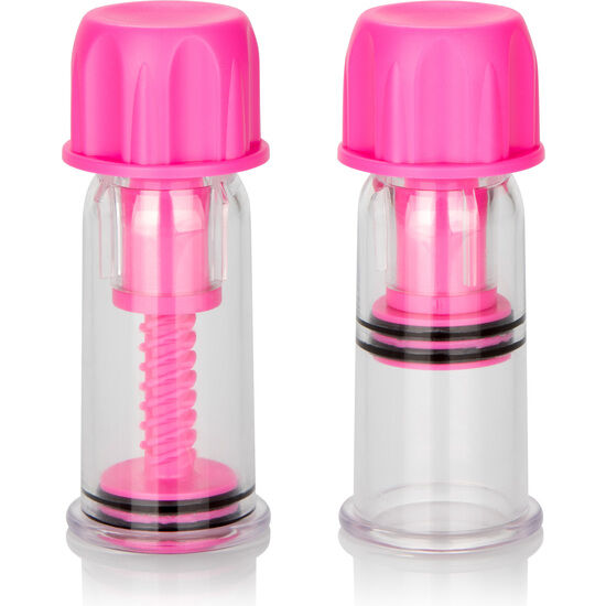 Nippelsauger Vacuum Twist Rosa 10 x 4 cm