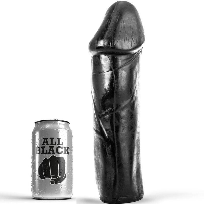 Dildo Dong ohne Hoden Schwarz 28 x 8 cm