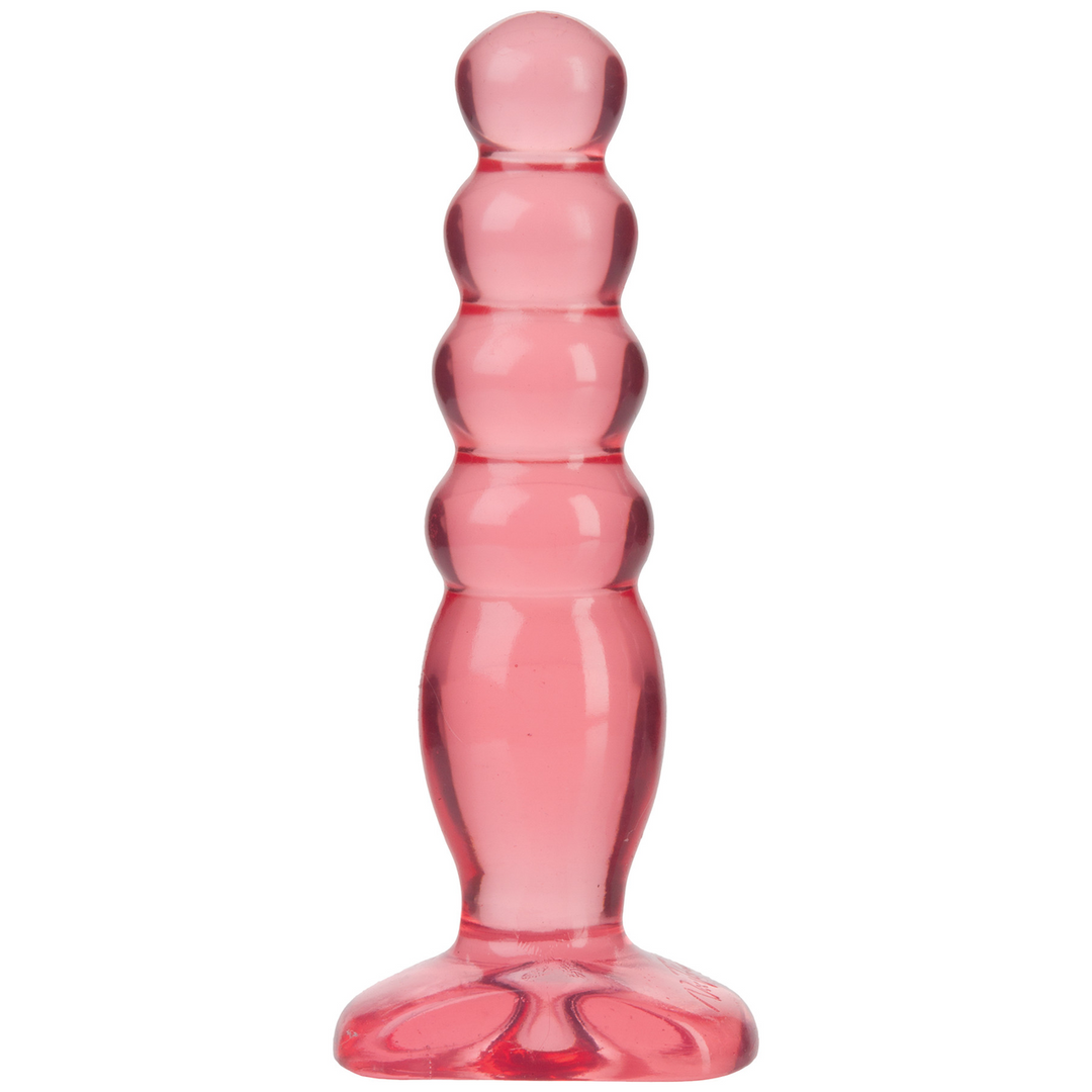 Analplug Crystal Jellies Anal Delight Pink 12,7 x Ø 3,3 cm