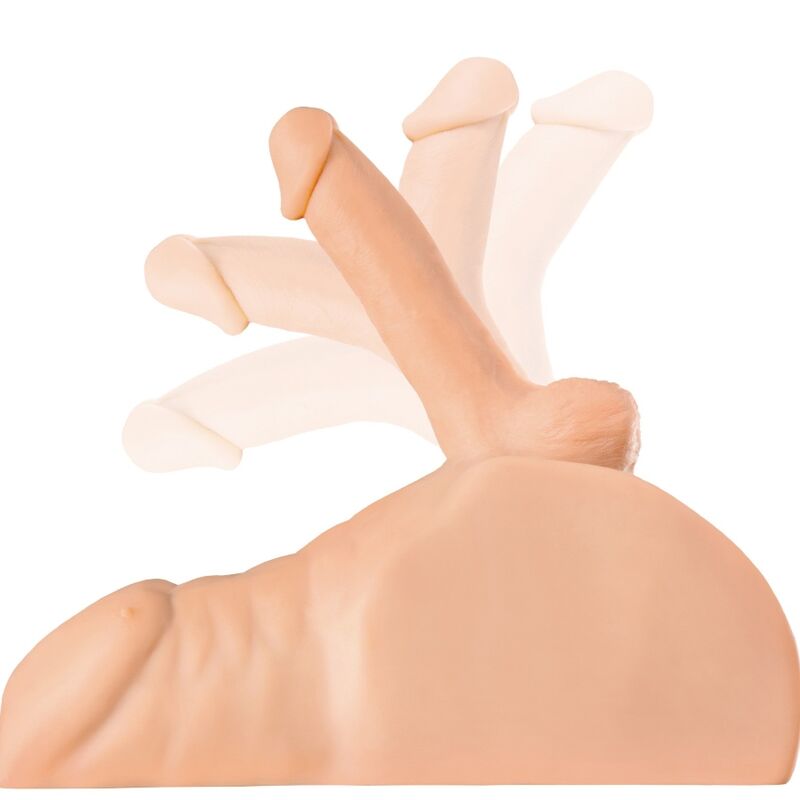 Liebespuppe Pdx plus Perfect Ride Penis- und Anus Hautfarbe 15 cm