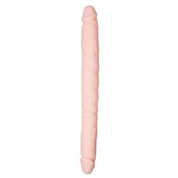 Easytoys Doppeldildo Dildo mit zwei Enden  Hautfarben