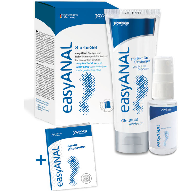 Anal-Gleitgel EasyAnal Anal-Starter-Set & Relax-Spray 30 ml