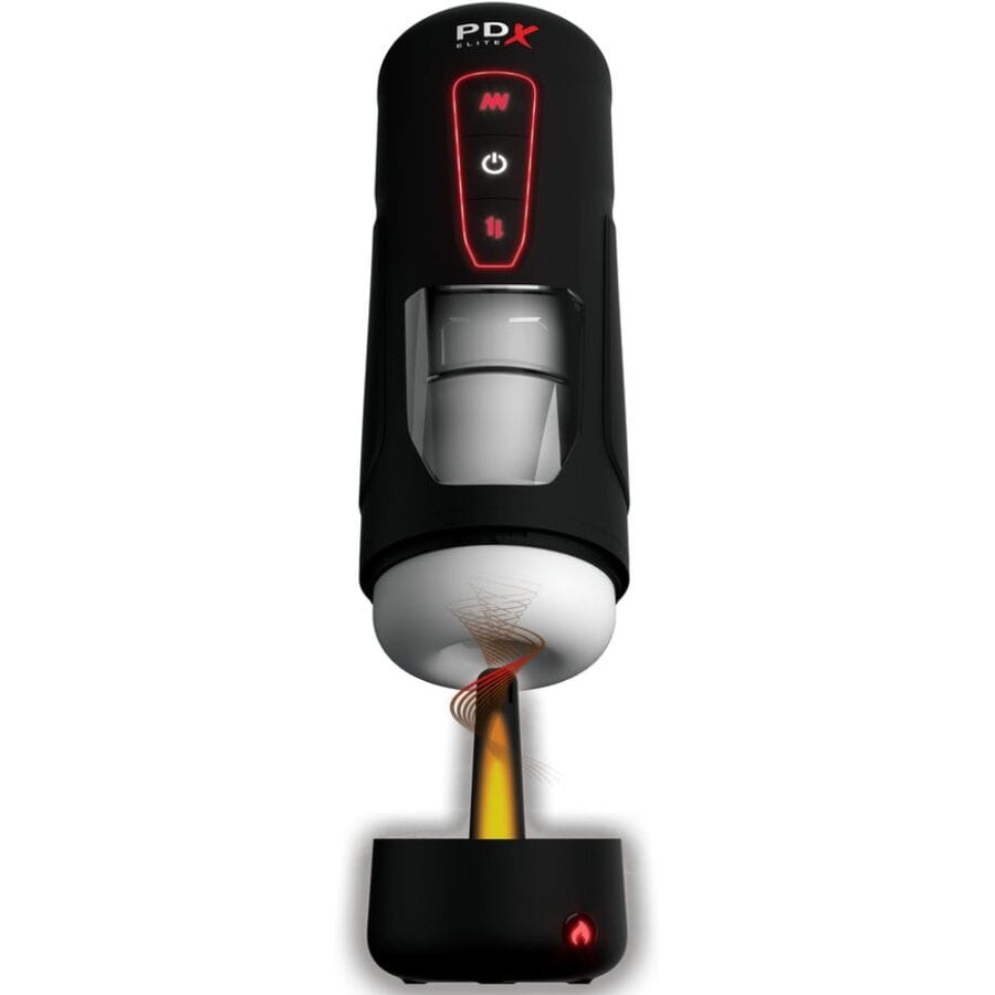 Masturbator Milk Me Hotter Automatischer mit Stoss- und Wärmeeffektvibration