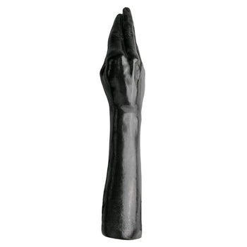 All Black Riesendildo Fisting Dildo 39 cm in Schwarz