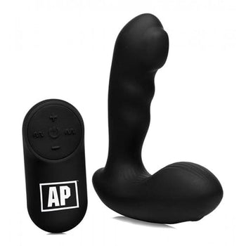 Alpha-Pro Analvibrator P-Milker Prostatastimulator mit melkenden Perlen