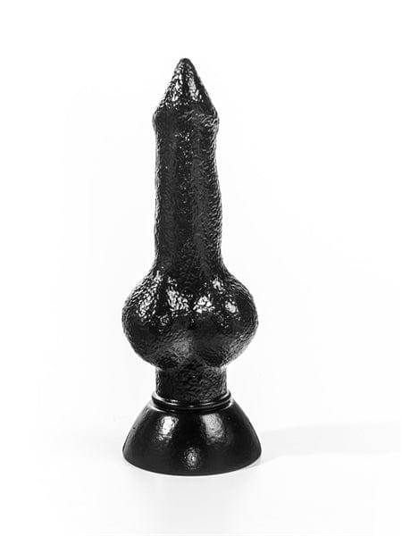 Realistischer Dildo Animaldildo Schäferhundpenis schwarz 27 x 4,3 cm
