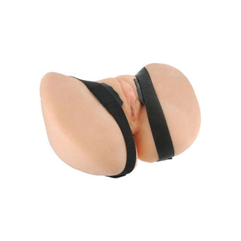 Frisky Schamlippenspreizer Band zum Spreizen der Vagina in Schwarz