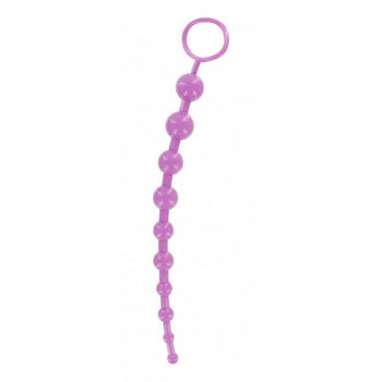 Trinity Vibes Analkette Lange Kette mit Analkugeln - Violett