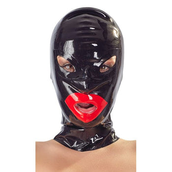 The Latex Collection SM Maske Kopfmaske Lips