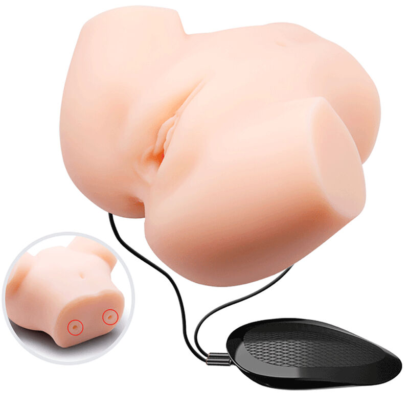 Vibrator King Cock with Balls 7 Hautfarben