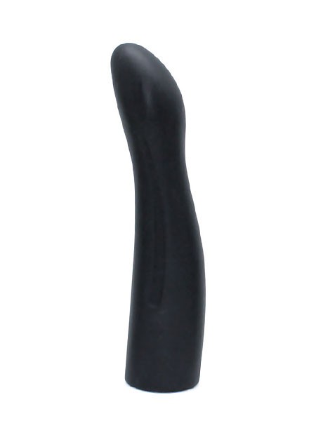 Ouch! Whip with Realistic Dildo: Peitsche mit Dildogriff, schwarz