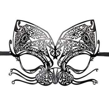 Easytoys SM Maske Durchbrochene venezianische Maske in Schwarz
