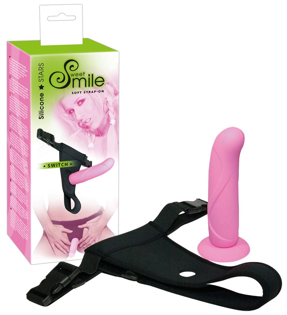 Sweet Smile Strap-On Silikon Pink