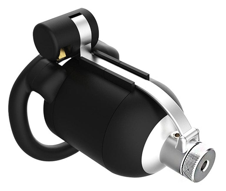 Peniskäfig Bullet mit Plug 5,5 x 6 cm