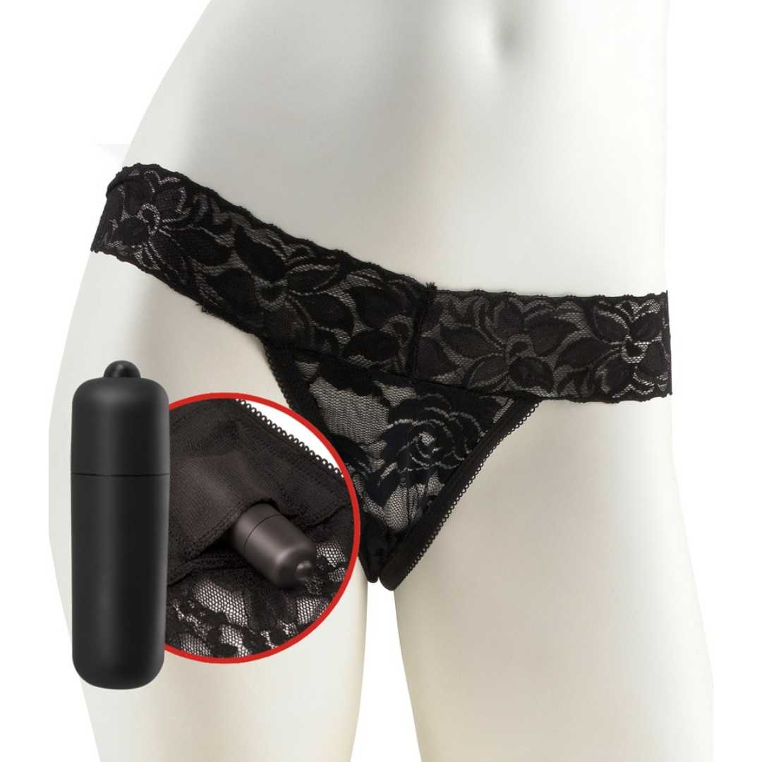 Vibro-String Hanky Spank Me Vibrating Panty