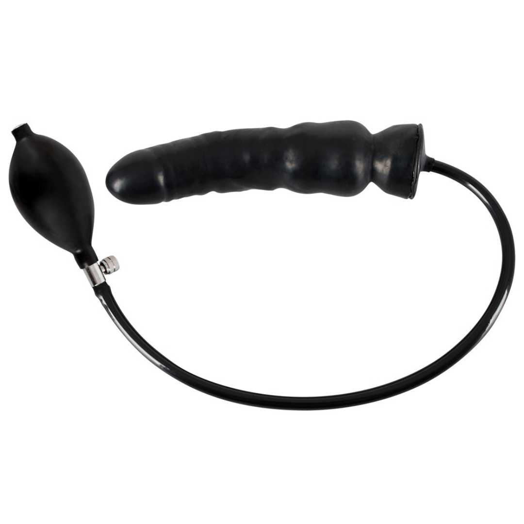 Latex-Dildo zum Aufpumpen