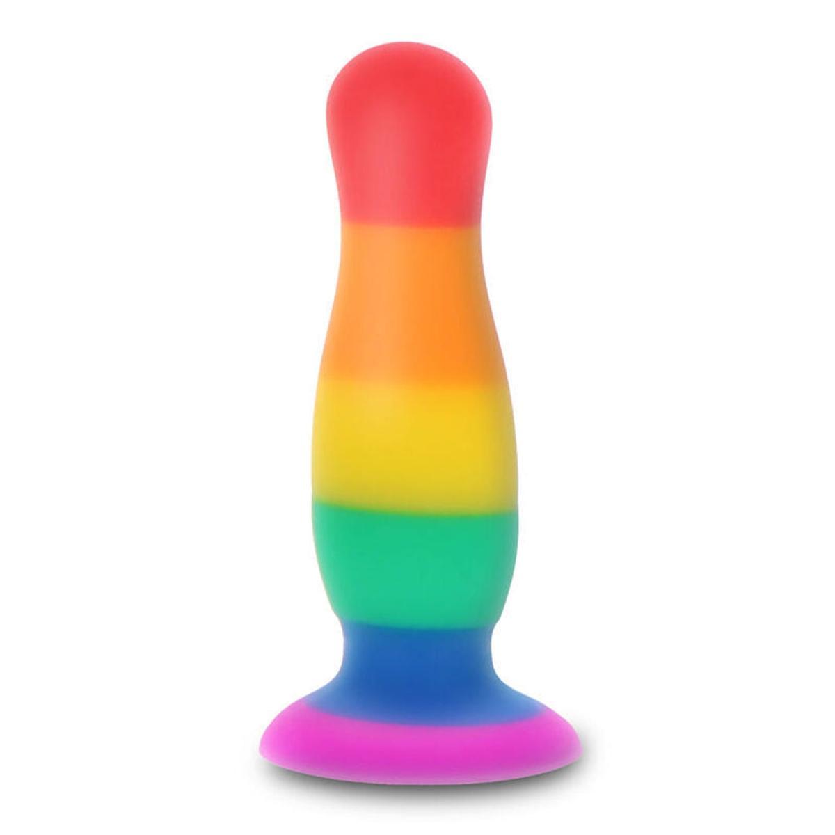 Analplug Happy Stuffer im LGBT Flaggen Design