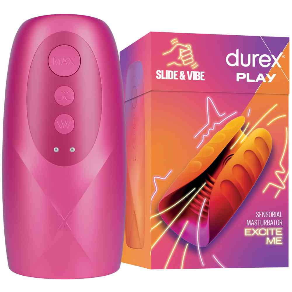 Sensorischer Masturbator 'Slide & Vibe'