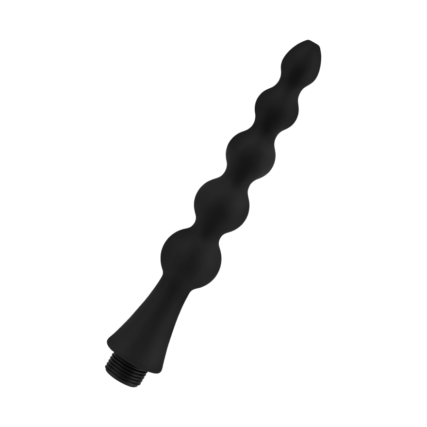 Réel Leder-Strap-On mit Dildo 17 cm (hohl), schwarz/haut