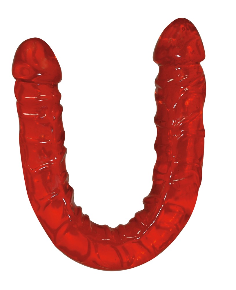 Penisring Posable Partner Double Penetrator, mit Vibration und Analdildo, 12,7 cm