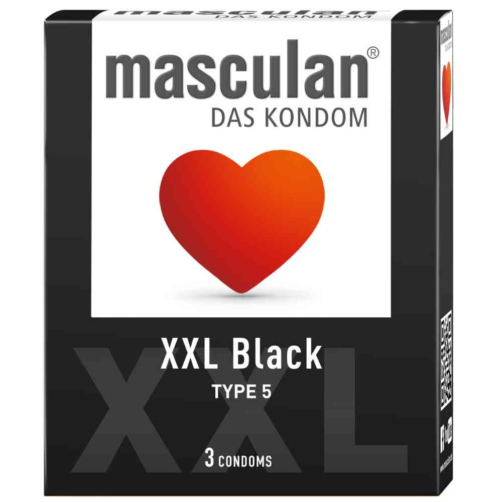 Kondom 'XXL Black'