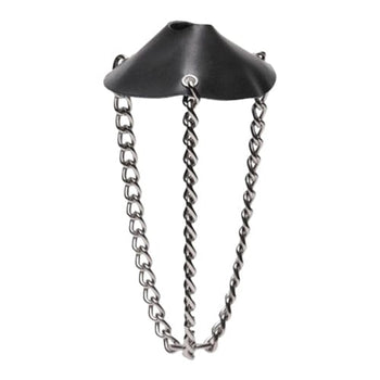 Strict Leather Penisring Ballstretcher in Fallschirmform aus Leder