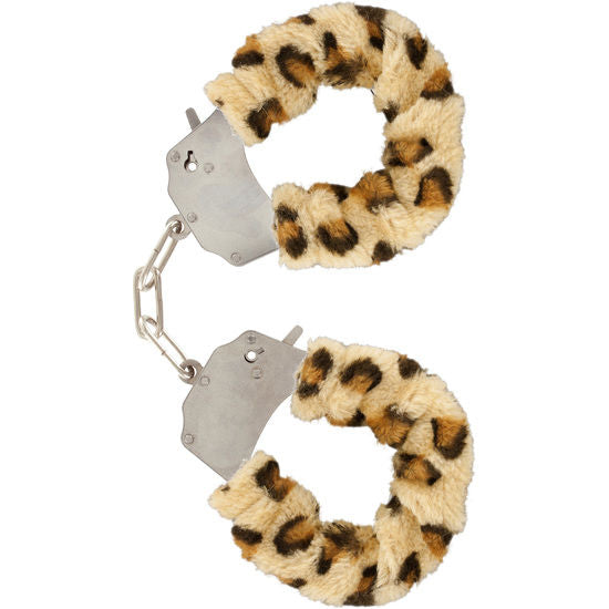 Handschellen Furry Fun mit Plüsch Braun