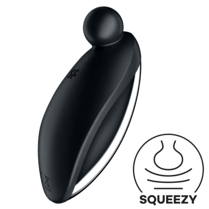 Auflegevibrator Spot On 2 mit runder Spitze Schwarz