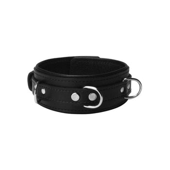 Strict Leather BDSM Halsband Premium Leder Halsband