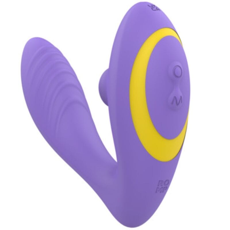 Auflegevibrator Reverb G-Punkt- und Klitoris-Sauger Lila