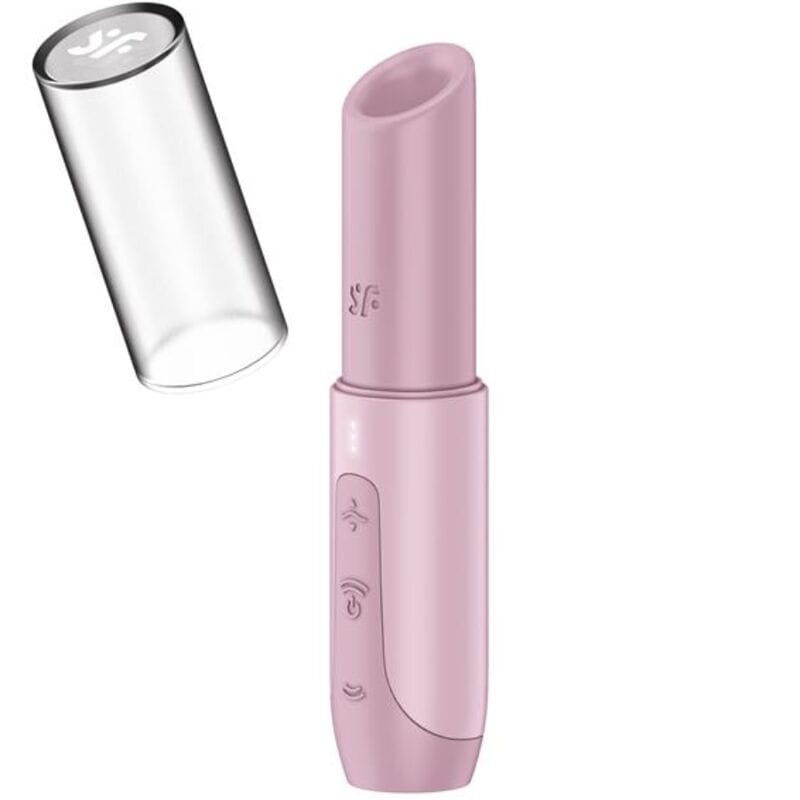 Auflegevibrator Secret Kiss Wave Klitoris-Stimulator Rosa