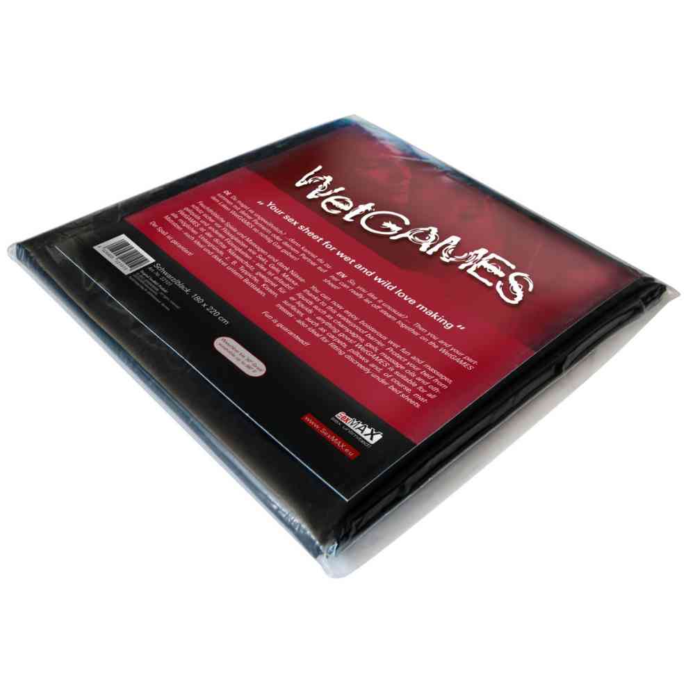 Laken 'SexMAX Wetgames' - Schwarz