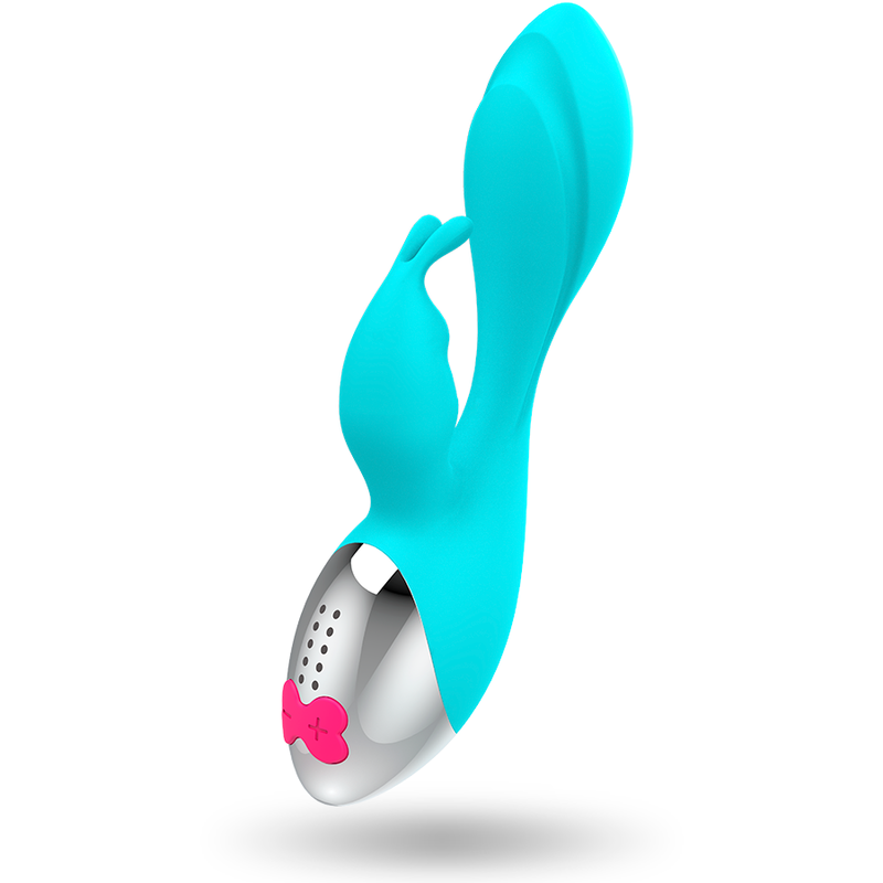 Miki Rabbit-Vibrator Silber 19,5 x 5 cm